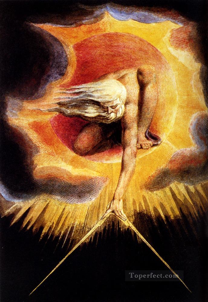 The Omnipotent Romanticism Romantic Age William Blake Oil Paintings